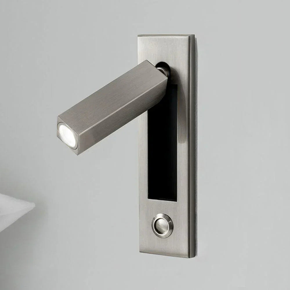 Noriel Wall Lamp Modern Rotatable Bedside Cylindrical - Sereilux
