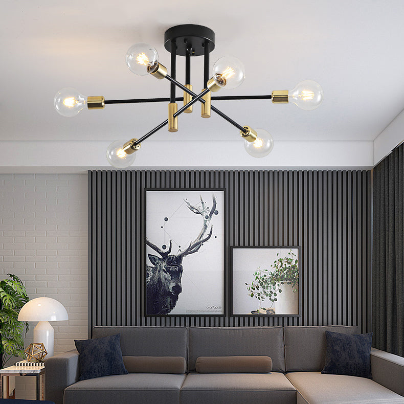 Neoxa Lustre Métal Design Moderne. Plusieurs Ampoules-Luire