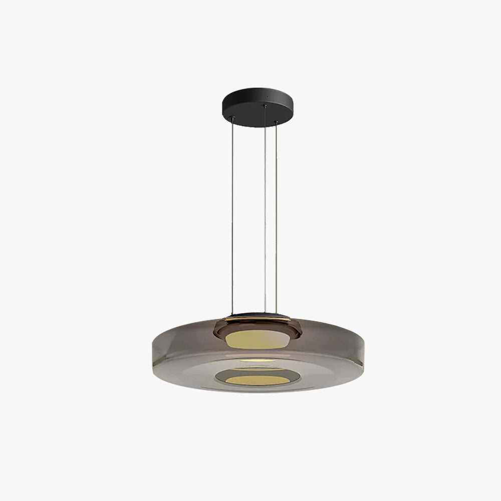 Virixor Suspension Moderne Verre Métal Cuisine Salon-Luire
