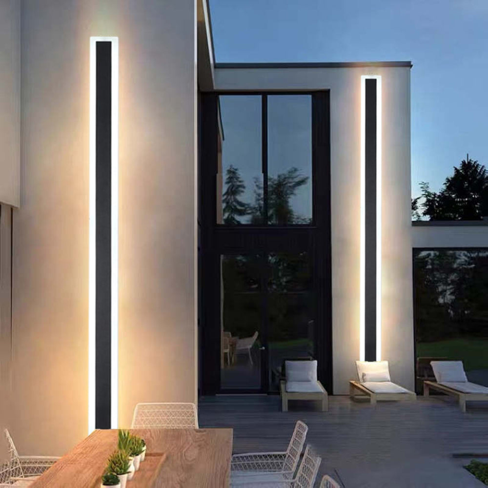 Azen Applique Murale Extérieur Moderne Étanche LED Noir/Blanc-Luire