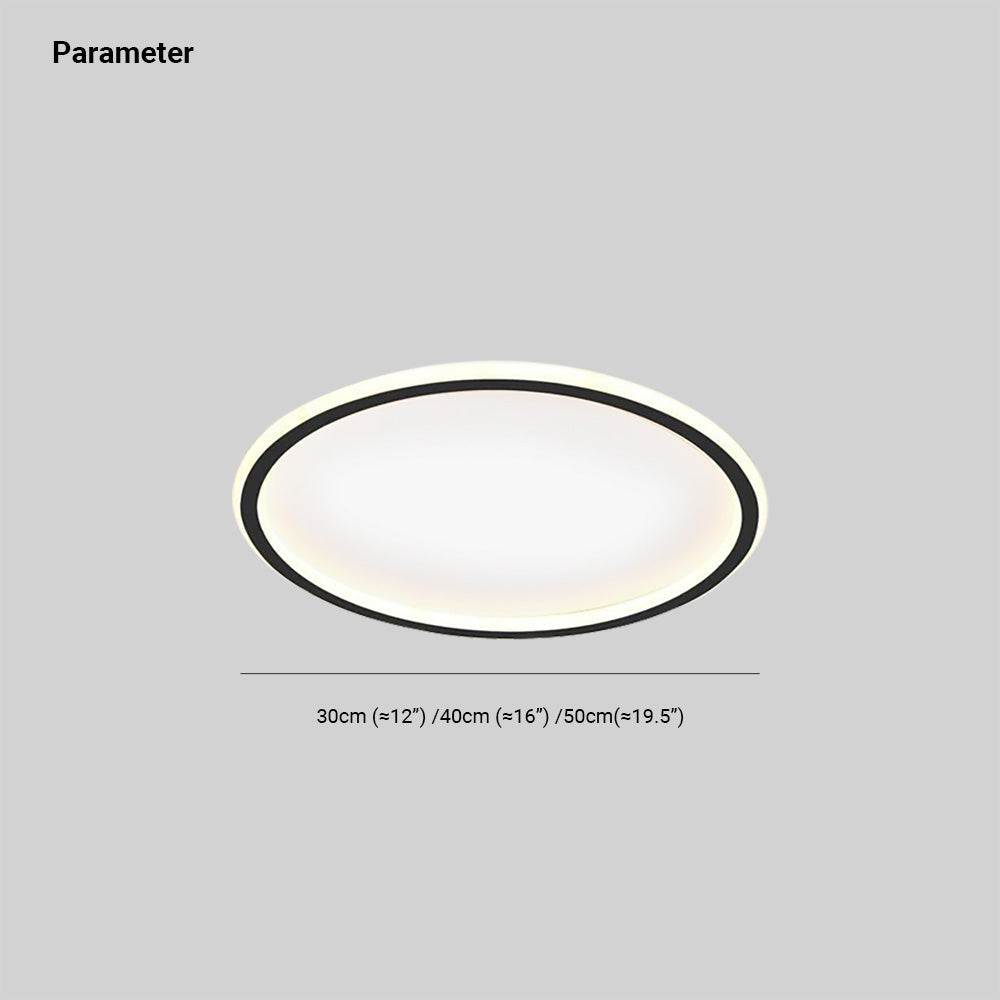 Varin Opbouw Plafondlamp Modern LED Rond - Sereilux