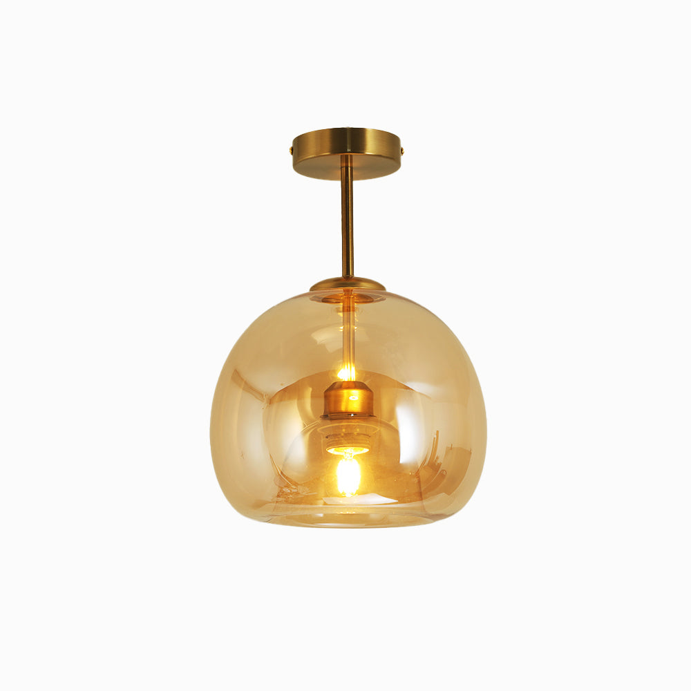 Laru Glass Semi-Flush Mount Ceiling Light/Pendant Light - Sereilux