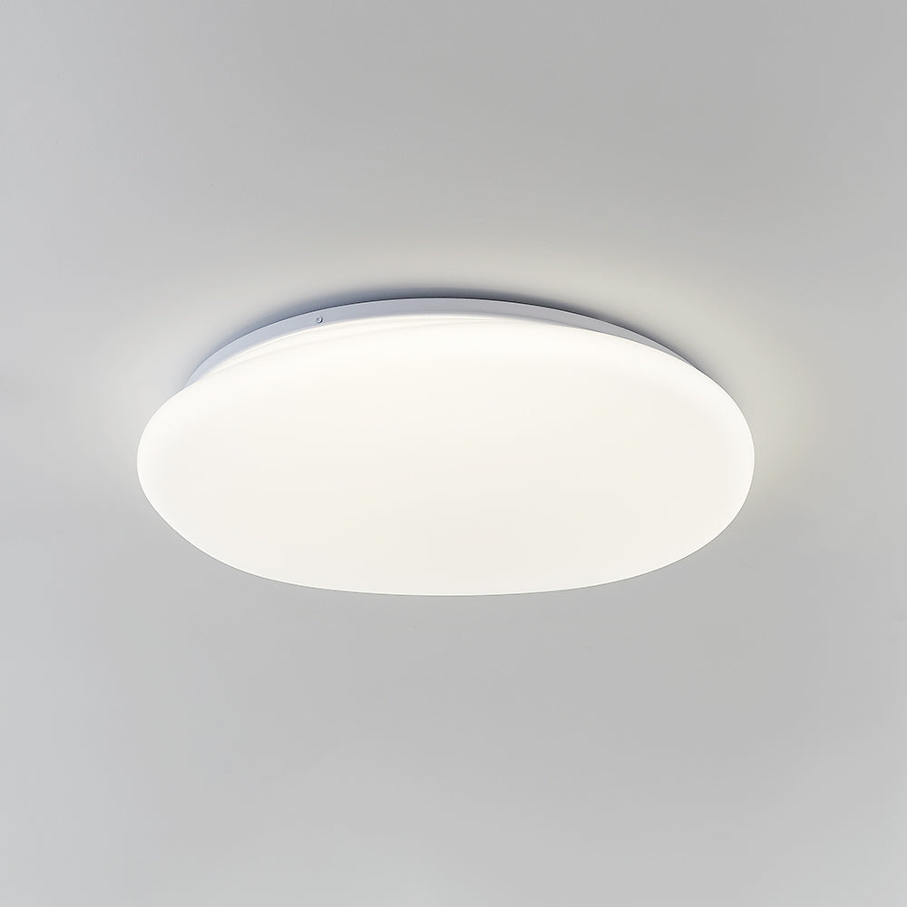Sorexar Plafonnier Galet Moderne Blanc. Salon-Luire