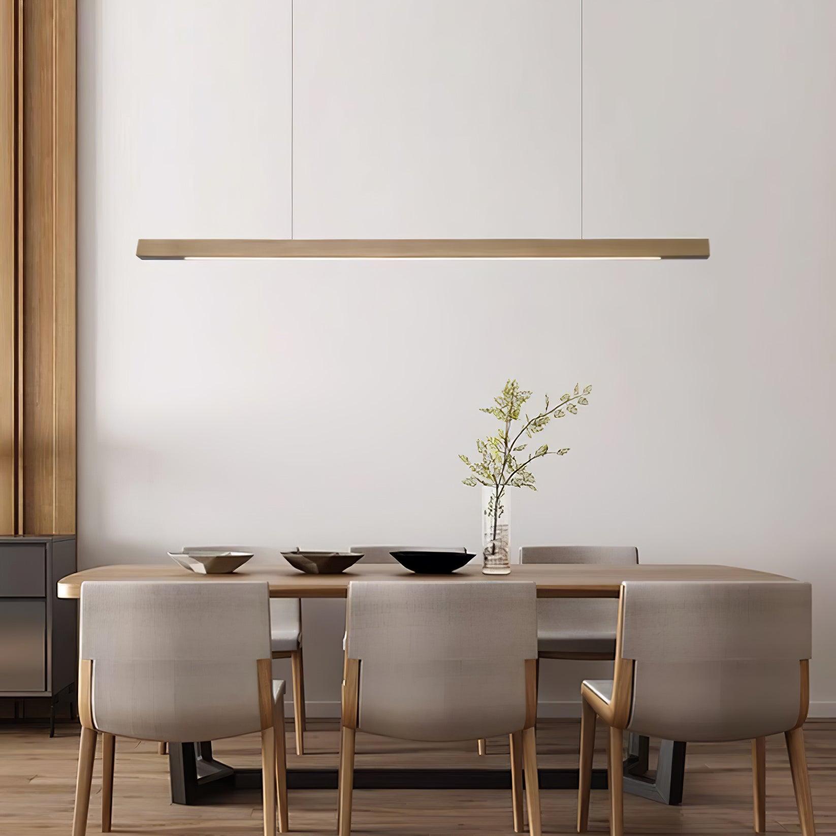 Xylo Suspension Linéaire Design en Bois-Luire