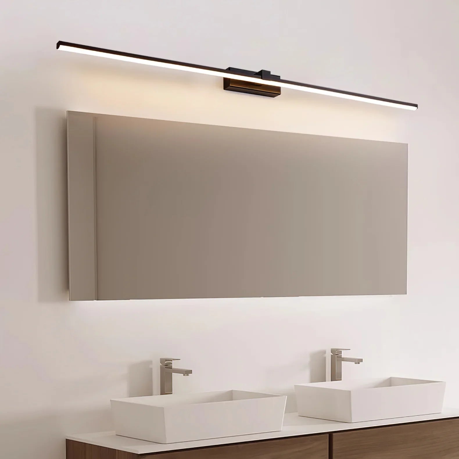 Hexa Applique Murale Linéaire pour Miroir Salle de Bain, Chambre Moderne-Luire