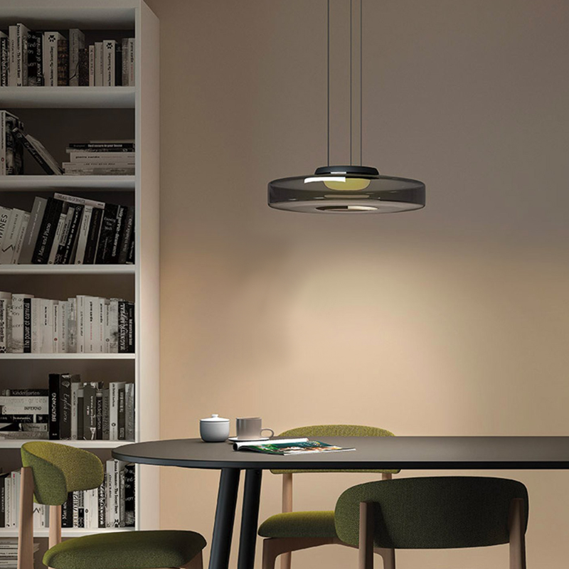 Virixor Suspension Moderne Verre Métal Cuisine Salon-Luire