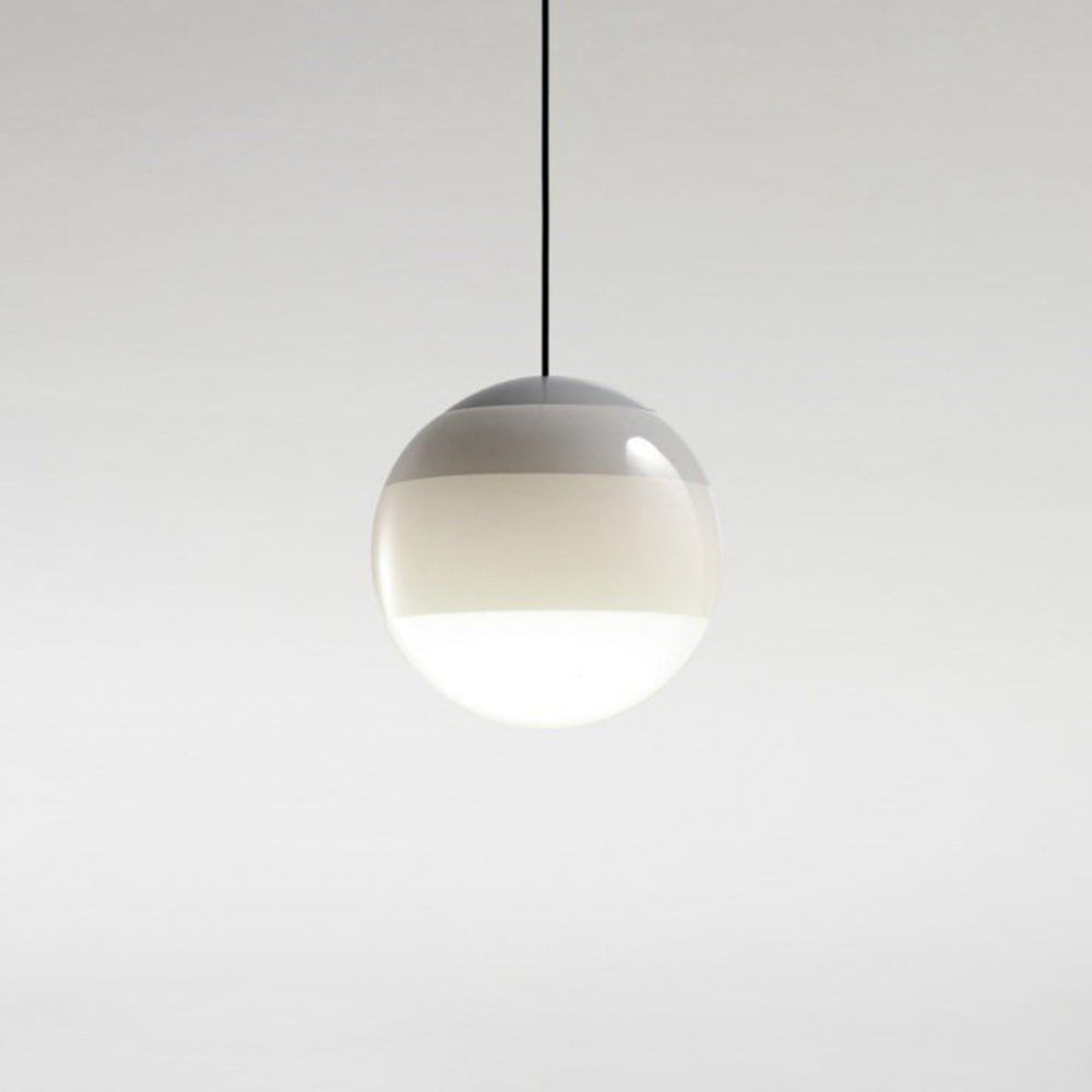 Vioxa Suspension Bulle Moderne Verre. Noir/Gris/Bleu/Rose. Salon-Luire