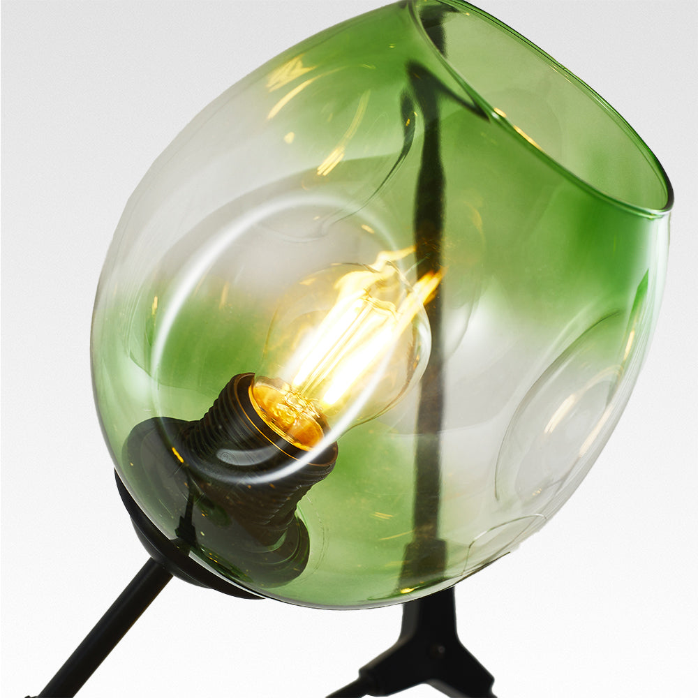 Zerin Nordic Modern Glass Pendant Light Clear Bubble - Sereilux