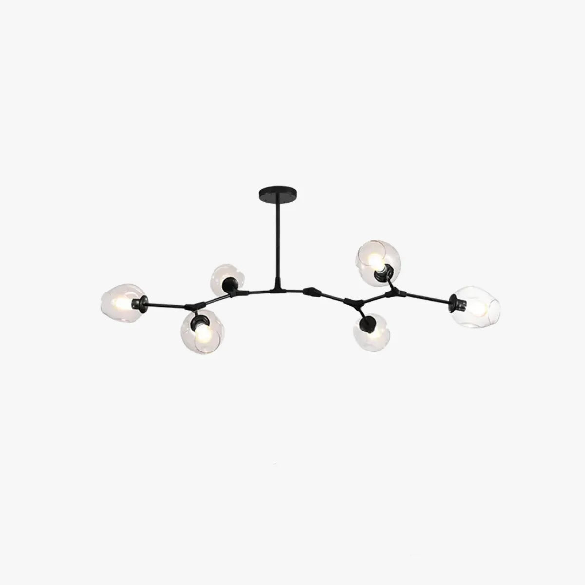 Zerin Nordic Modern Glass Pendant Light Clear Bubble - Sereilux