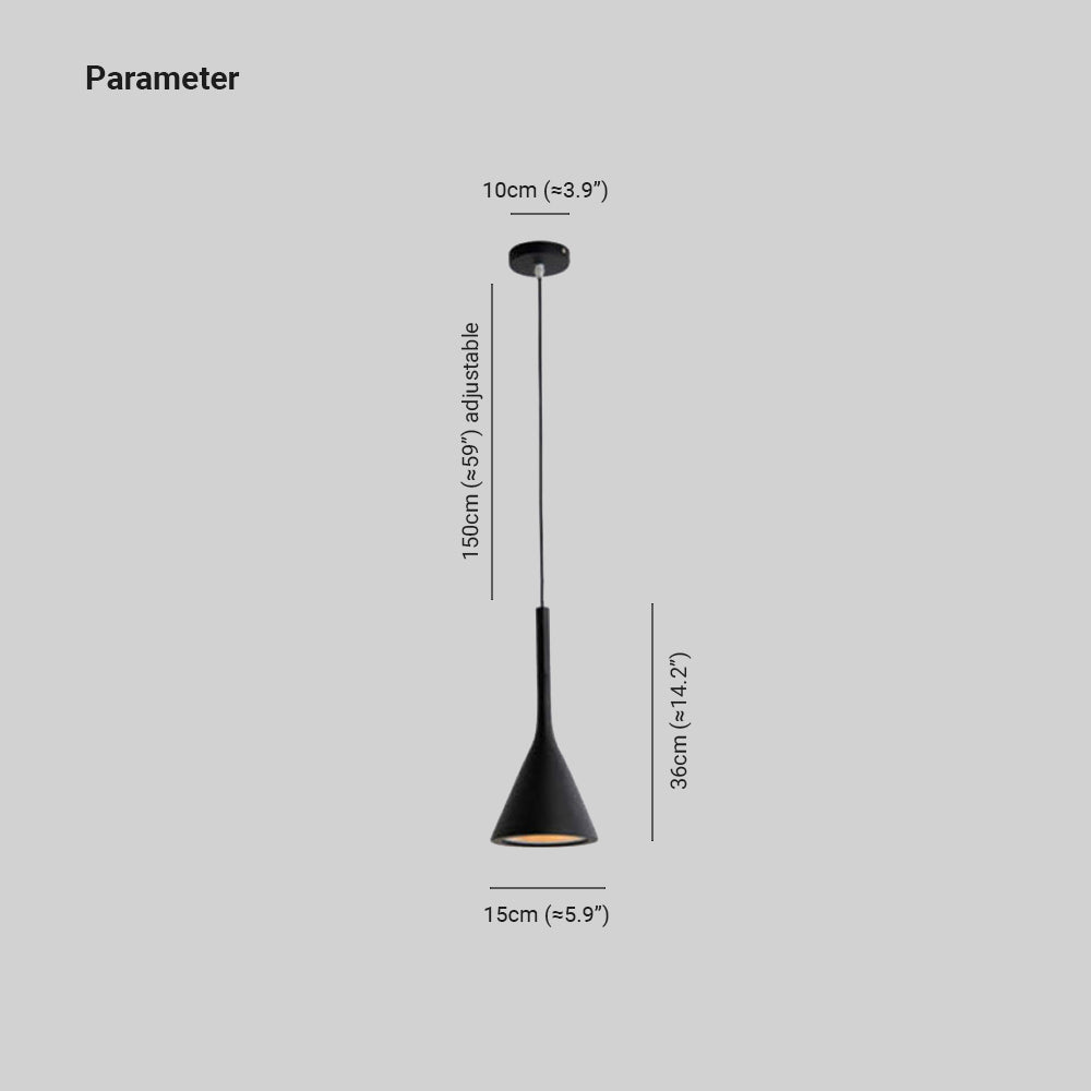 Dareno Suspension Moderne. Triangle-Luire