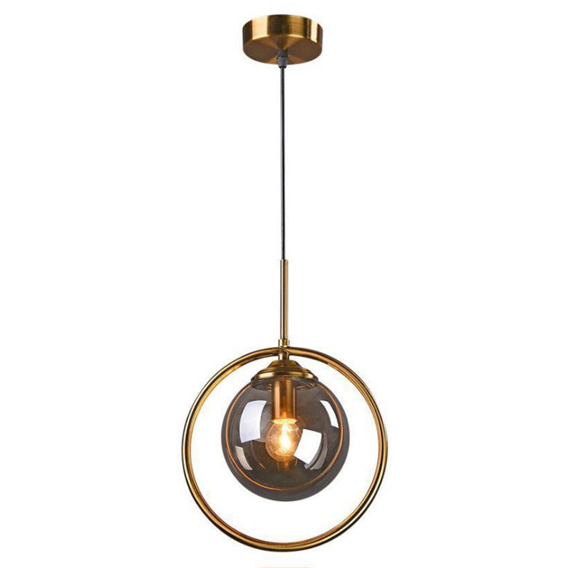 Korin Luminaires Suspension. Verre & Métal-Luire