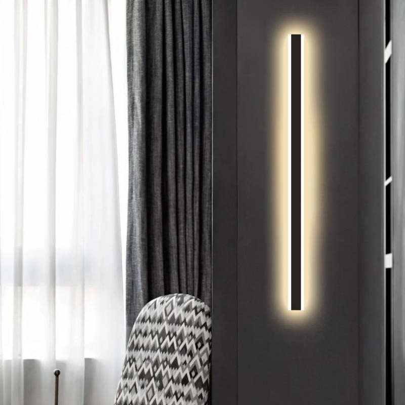 Azen Applique Murale Extérieur Moderne Étanche LED Noir/Blanc-Luire