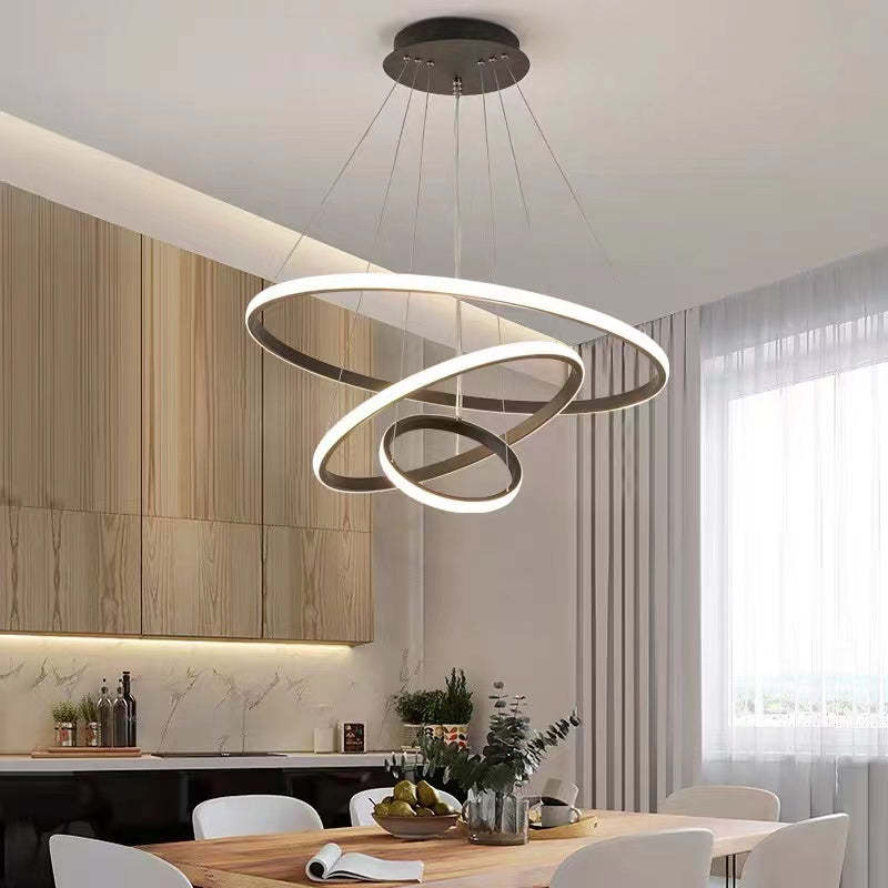 Tavonex Moderne Ring Hanglamp, 2/3/4 Ringen - Sereilux