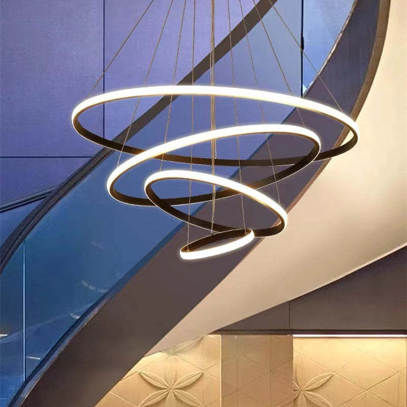 Tavonex Moderne Ring Hanglamp, 2/3/4 Ringen - Sereilux