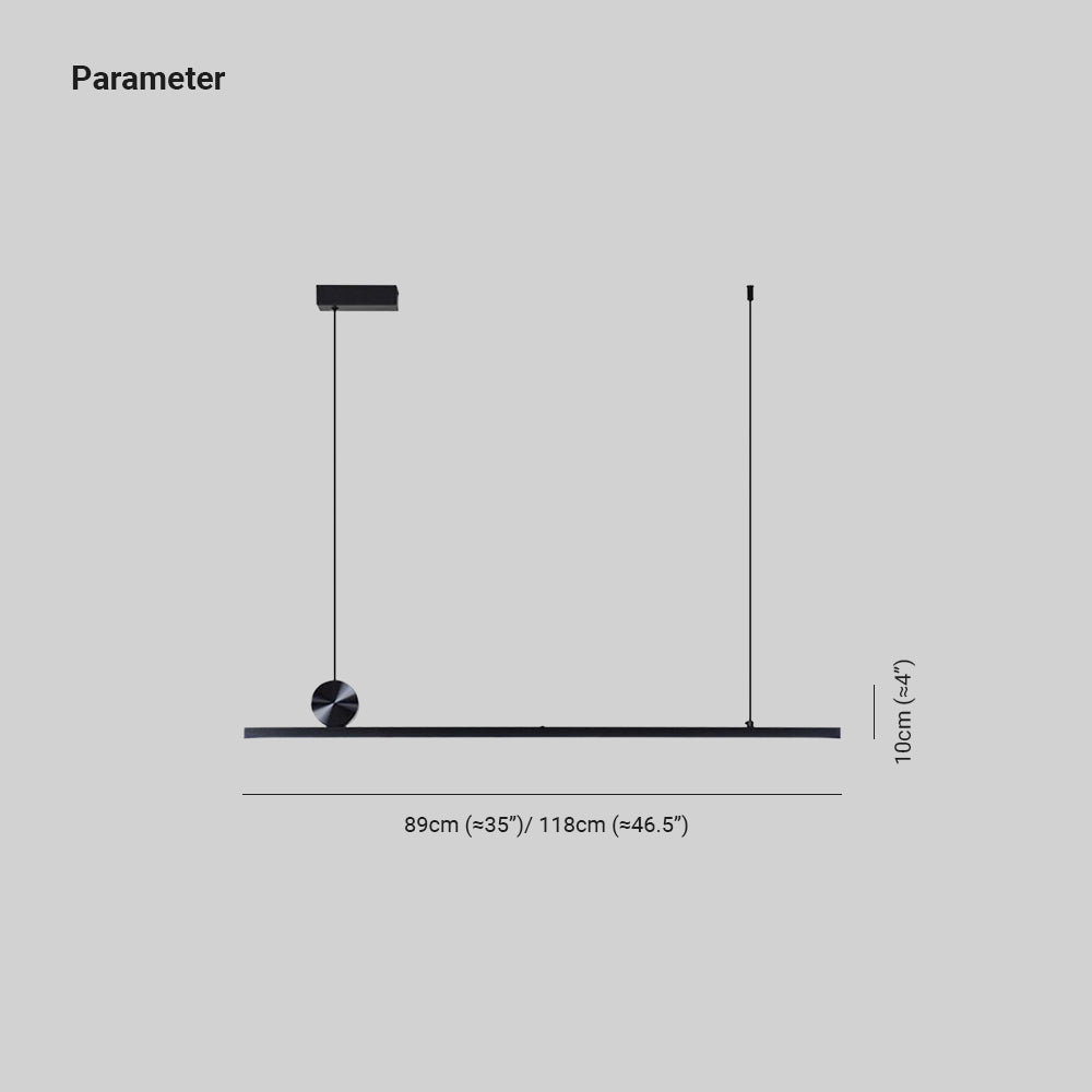 Lirexor Design LED Suspensions Linéaire Moderne Métal-Luire