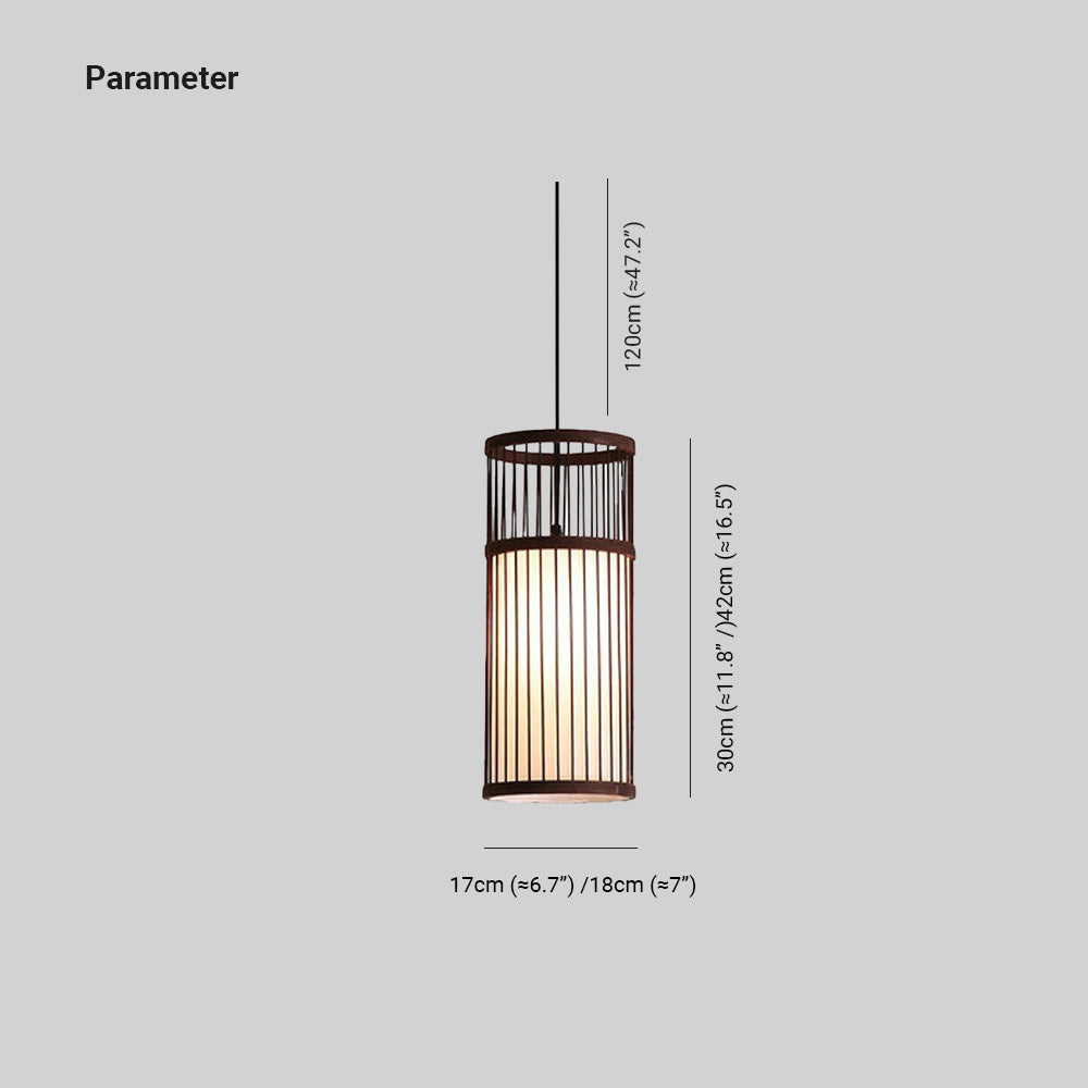 Erel Suspension Cylindre. 2 Couleur. D 17CM/18CM-Luire
